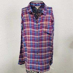LUCKY BRAND Long Sleeve Button Down L shirt